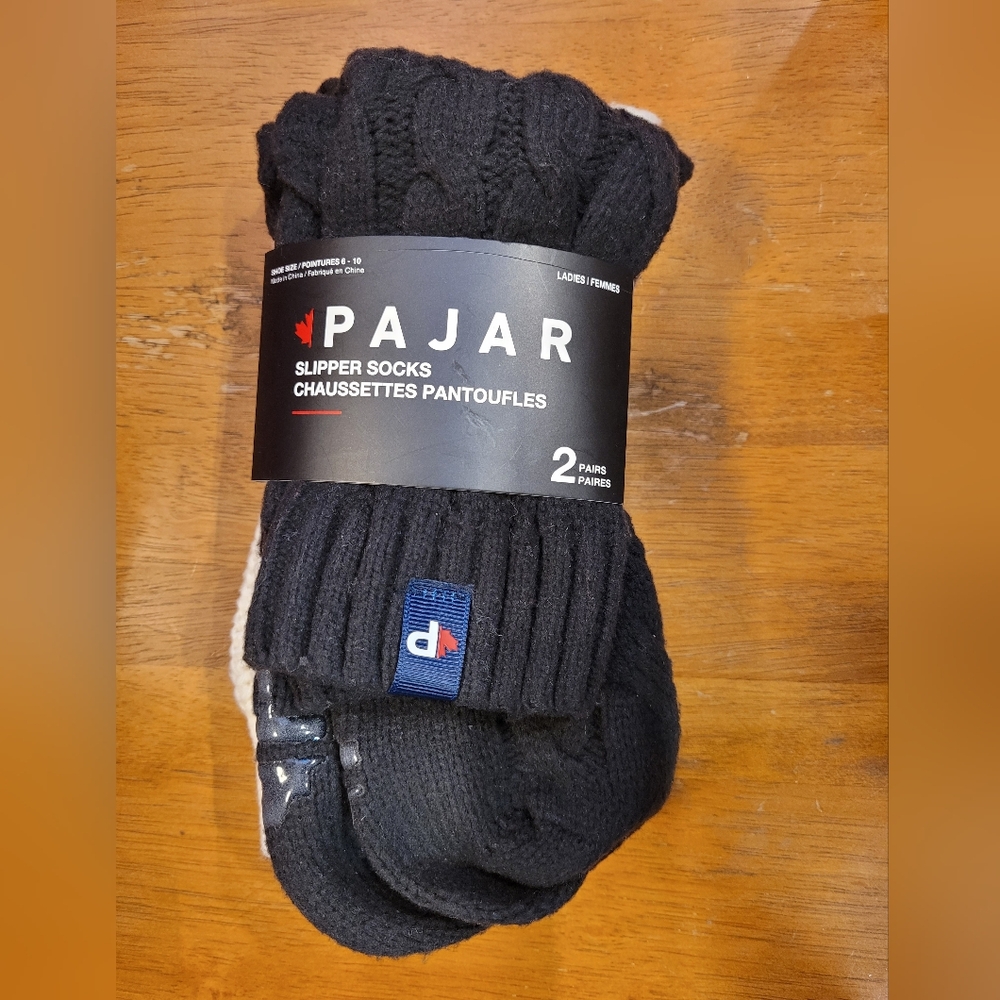 Pajar Black Supper Socks for Women